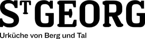 St. Georg restaurant logo with the byline Urküche von Berg und Tal
